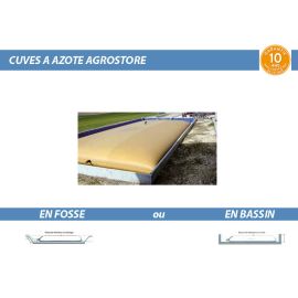 Pack Cuve à azote + bâche de rétention 30 M3